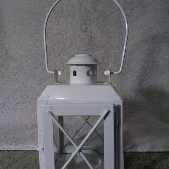 Romantic Rose and peacock votive holder - Picture 3 of 3